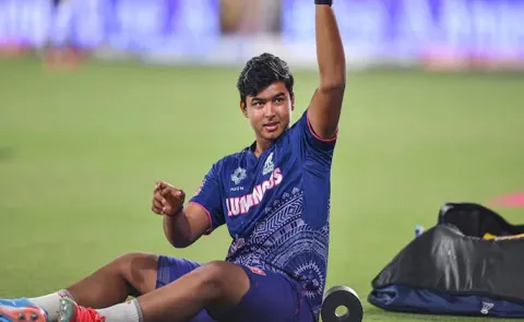 IPL 2025 RR VS LSG: Vaibhav Suryavanshi Becomes The Youngest Player To Play IPL