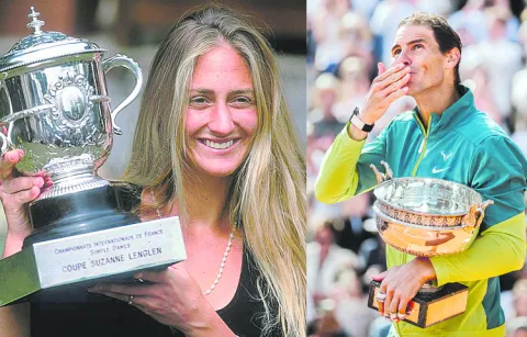 Nadal receives special honor at Roland Garros
