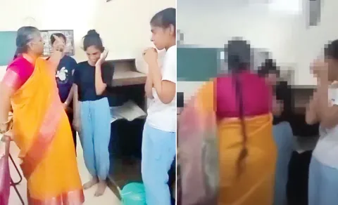 Principal of SW school slaps girl students
