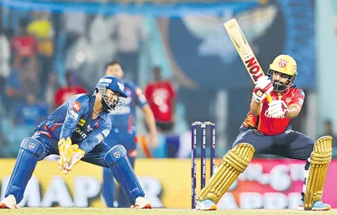 Punjab Kings beat Lucknow Supergiants by 8 wickets