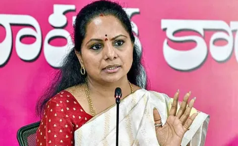 MLC Kavitha Slams Congress and BJP For BC Bills
