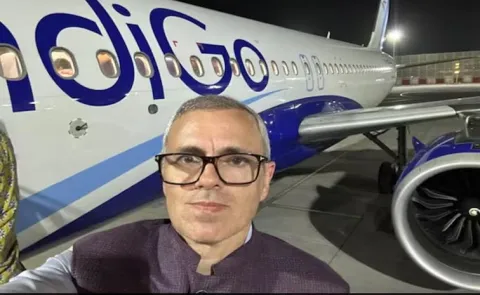 CM Omar Abdullah Slams Delhi Airport After Flight Diverted