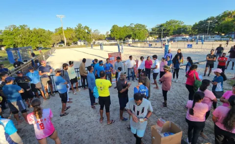 NATS celebrate with volleyball and throwball tournaments in Tampa
