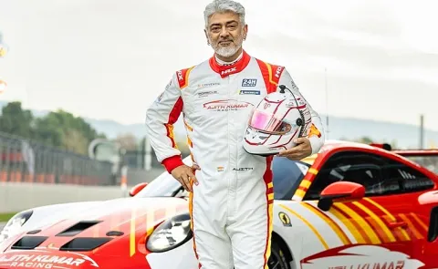 kollywood Star Hero Ajith Kumar Team Won Car Race In Belgium