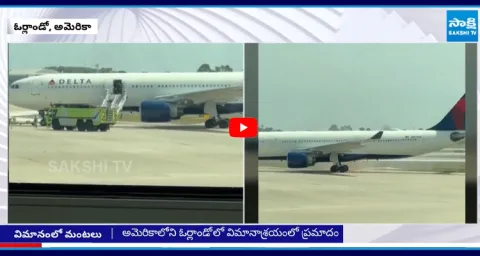 Fire Incident in Aeroplane at America Orlando Airport