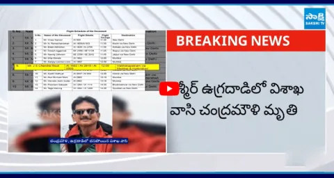 Visakhapatnam Resident Chandramouli Killed In Jammu Kashmir Terror Attack 