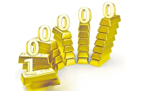 Gold surges Rs 1800 per 10 gram to breach Rs 1 lakh mark