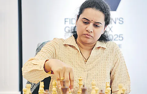 Hampi close to the title
