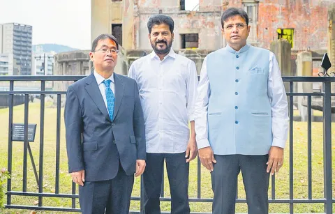 CM team Japan tour ends arrives in Hyderabad today