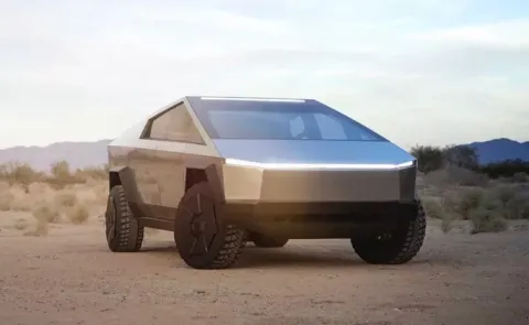 Tesla Cybertruck Spotted in India