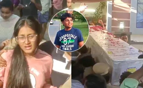 somashetti Madhusudan Funeral At Kavali Over Pahalgam5