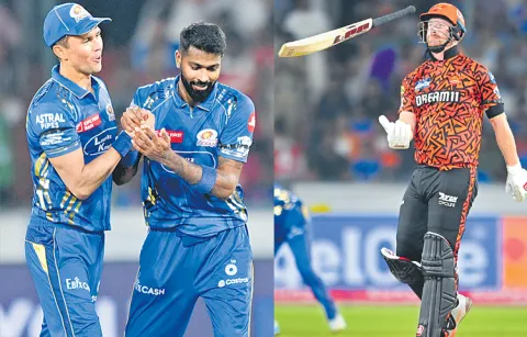 Mumbai beat Sunrisers Hyderabad by 7 wickets