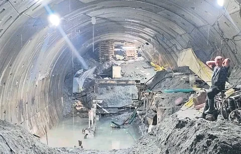 Rescue operation in SLBC tunnel continues for 60 days