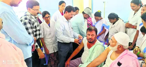 హజ్‌ యాత్రికులకు వ్యాక్సినేషన్‌ 