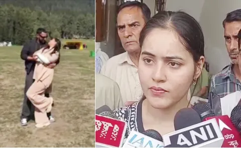 Couple Denies Viral Video Features Navy Officer Vinay Narwal Before Pahalgam incident