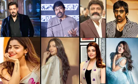 Chiranjeevi, Salman Khan, Balakrishna All Senior Heroes Act With Young Actress