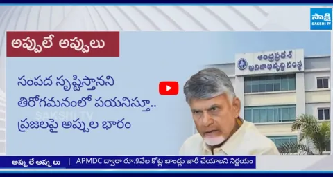 Chandrababu Govt Conspiracy on AP Debts 