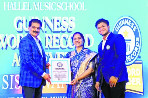 గిన్నిస్‌ బుక్‌లో   ‘అనంత’ వాసికి చోటు 