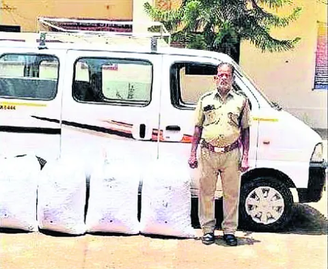 88 కిలోల గంజాయి పట్టివేత 