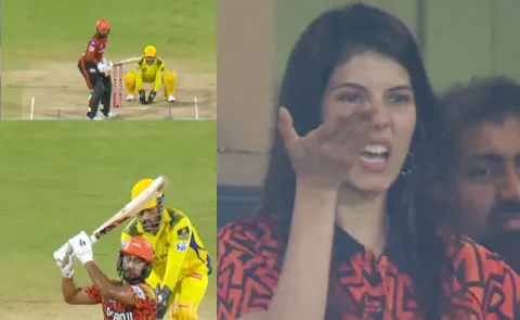 Kavya Maran Fumes in Disbelief as Mendis Misses Free Hit Chance Viral