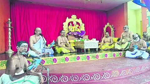 రామయ్యకు  సువర్ణ తులసీ అర్చన