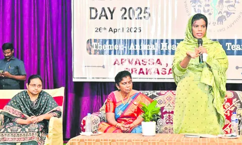 ప్రాణదాతలుగా పశువైద్యులు