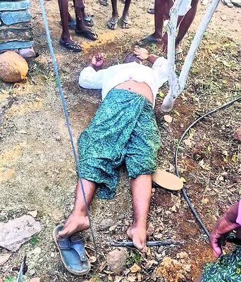 విద్యుత్‌ షాక్‌తో రైతు మృతి