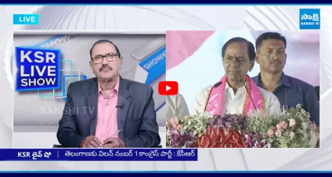 KSR Live Show On KCR Warangal Public Meeting Speech