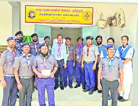 స్కౌట్‌ కార్యాలయం ప్రారంభం 