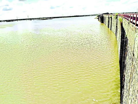 పీఏబీఆర్‌లో తగ్గిన నీటిమట్టం 