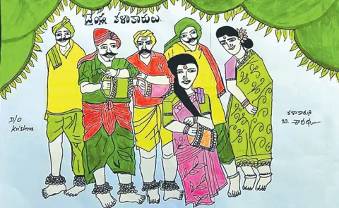 Telangana traditional Baindla artists struggling to survive