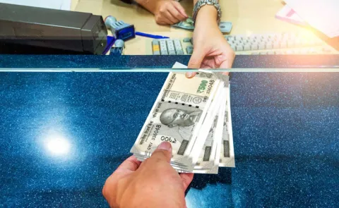 Limitations of depositing cash in bank account