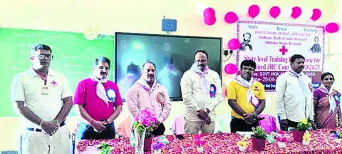 ముగిసిన రెడ్‌క్రాస్‌ శిక్షణ శిబిరం 