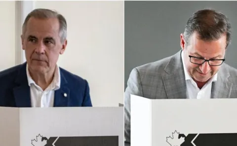 Canada Election Results Mark Carney Liberals Lead First Polls12