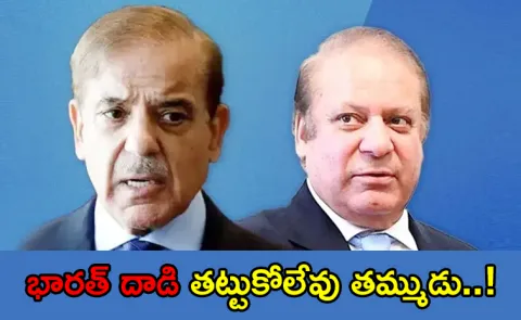 Nawaz Sharif Warns Pakistan PM Shehbaz Sharif Over India