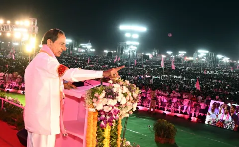 KSR Comments Over KCR Speech In BRS Rajatotsava Sabha 2025