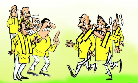 ‘తమ్ముళ్ల’ తన్నులాట! 
