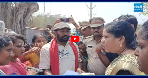 Public Big Shock To Minister Gummadi Sandhya Rani 