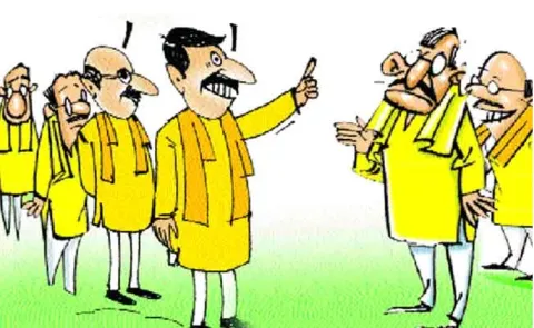 Cold war within the TDP in Anakapalle district