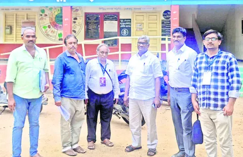 పాలిసెట్‌ కేంద్రాల పరిశీలన 