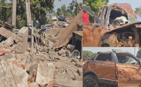 Car Ramming Hotel In Nellore District Kovur Details Here