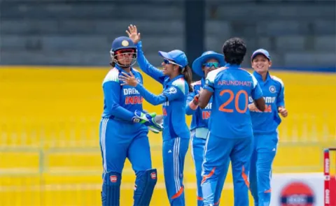 ICC Punishes India Women Cricket Team For Major Mistake Vs SLW In Tri Nation Series6
