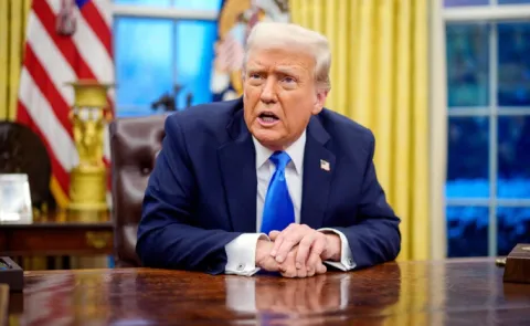 Donald Trump reacts to China tariff move