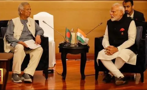 PM Modi Message To Bangladesh Leader After Northeast Remark