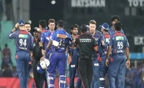 Lucknow Super Giants beat Mumbai Indians by 12 runs