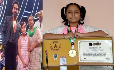 A Father Threw That Girl Plays National Anthem On 15 Instruments