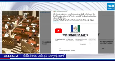 MP YV Subba Reddy Challenge To TDP Leaders