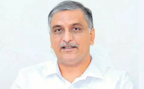 Harish Rao open letter to Rahul Gandhi Over Congress Govt