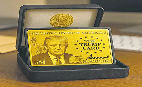 US will sell gold card to wealthy foreigners