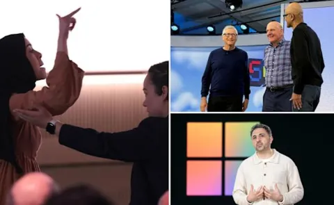 A Pro Palestinian Employee Interrupts Microsoft AI CEO At Company 50th Anniversary Celebration Video Viral